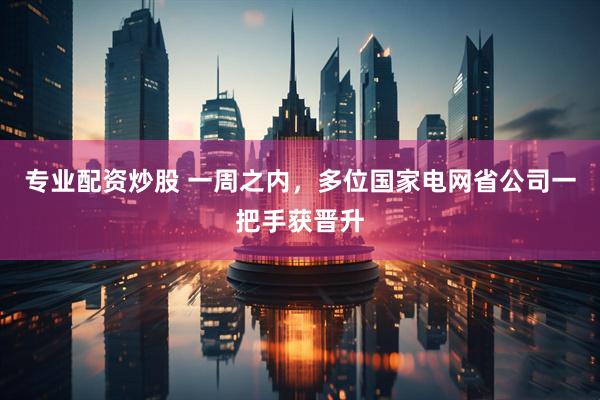 专业配资炒股 一周之内，多位国家电网省公司一把手获晋升